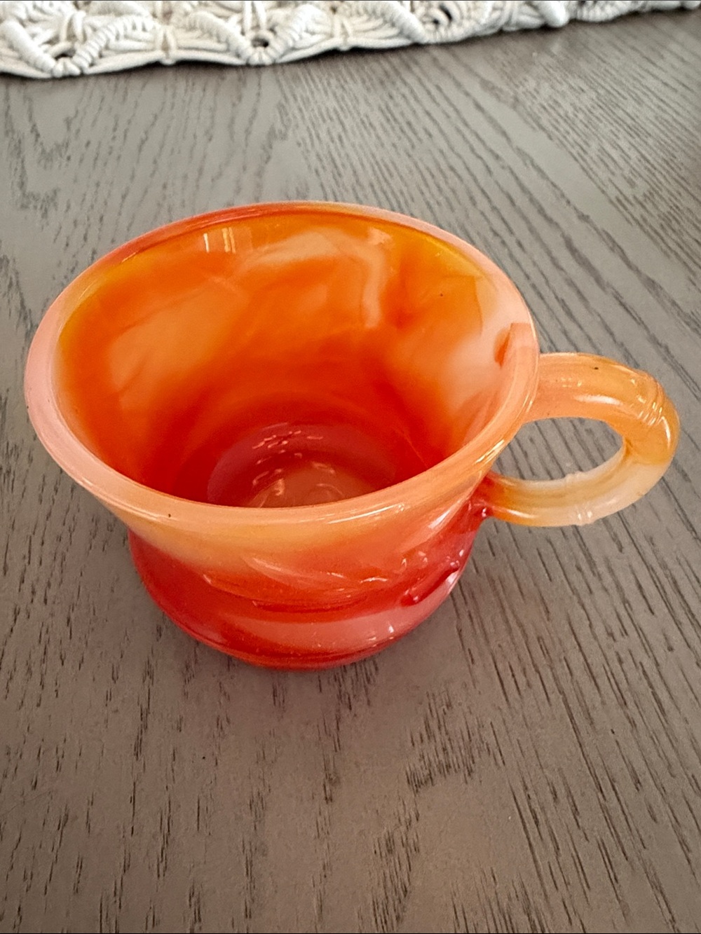 Carnelian natural stone cup - Vibrant Home Art Accent